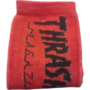 Medias Rojas con Negro Thrasher Magazine
