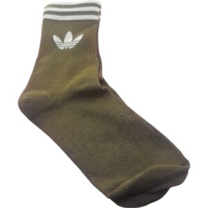 Medias Marrones con rayas blancas ADIDAS