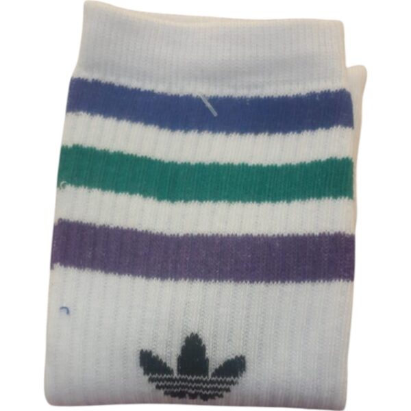 Medias Blancas con rayas de colores Adidas