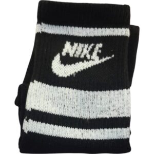 Medias Negras con triple raya blanca NIKE