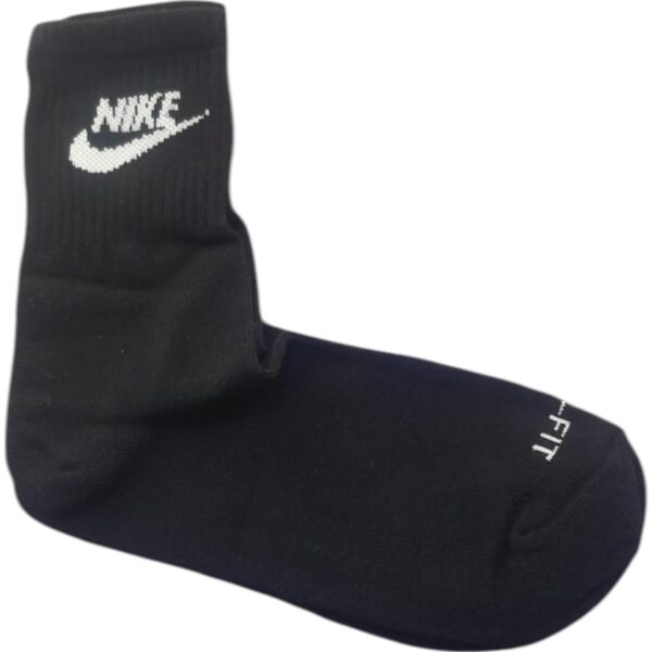 Medias Negras logo Blanco Nike - Imagen 2