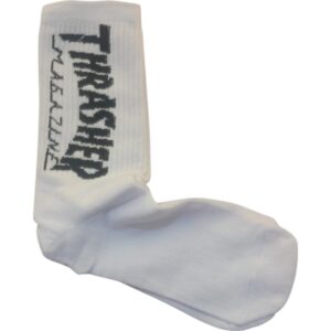Medias Blancas con Negro Thrasher Magazine