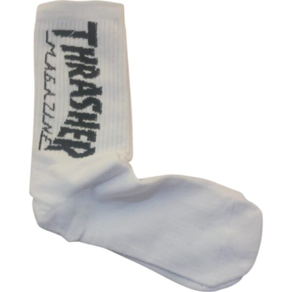 Medias Blancas con Negro Thrasher Magazine - Imagen 2
