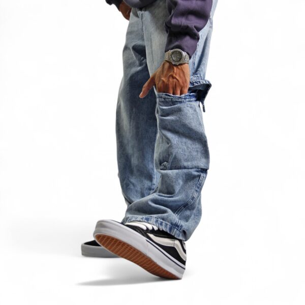 Jean Cargo Baggy Bruma - Imagen 9