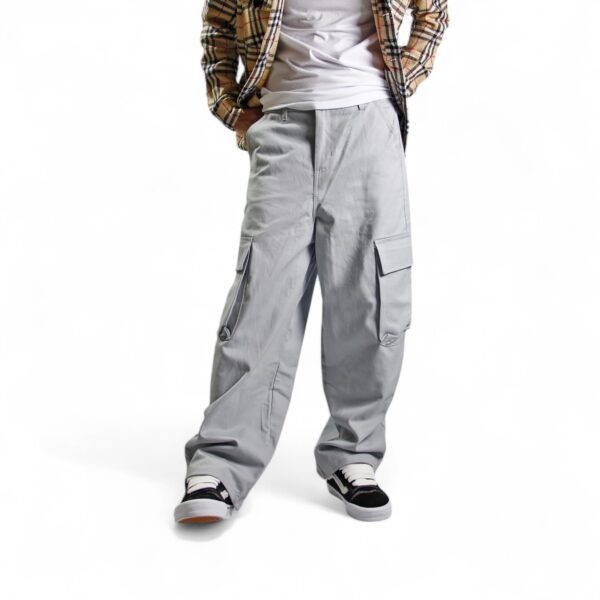 Jean Cargo Baggy Denim Shirokami - Imagen 3