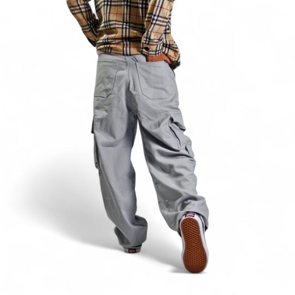 Jean Cargo Baggy Denim Shirokami - Imagen 4