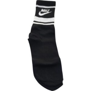 Medias Negras con triple raya blanca NIKE