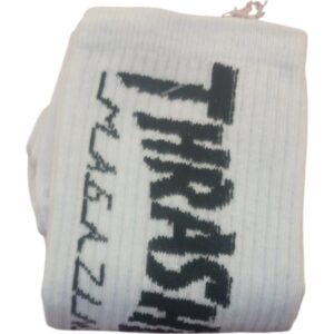 Medias Blancas con Negro Thrasher Magazine