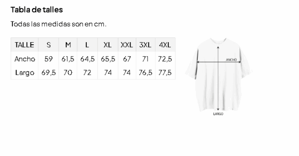Remera New Circle Oversized Washed - Imagen 3