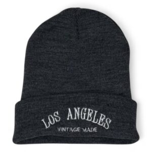 Gorro Gris Oscuro LOS ÁNGELES