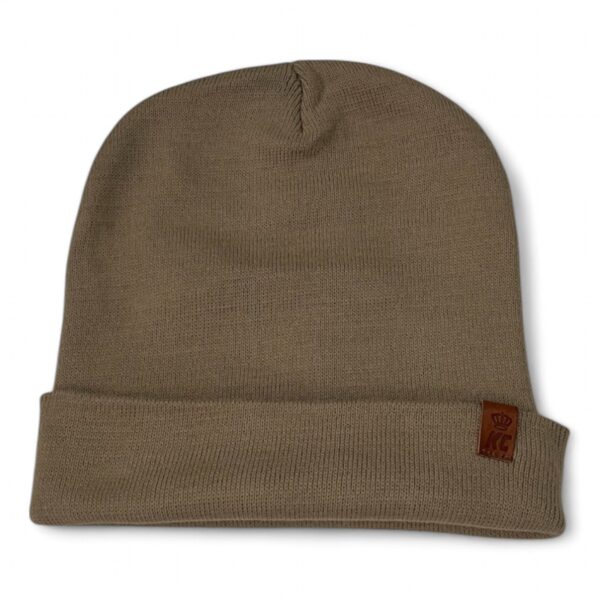 Gorro Liso Beige