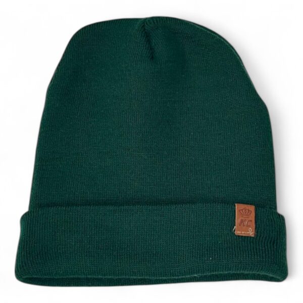 Gorro Liso Verde Pino