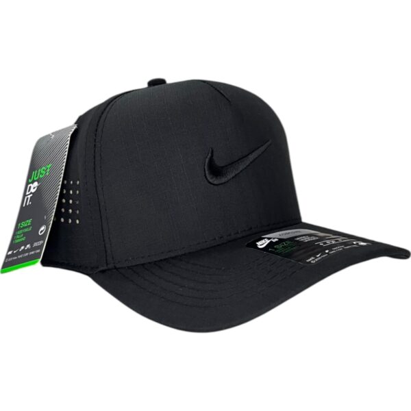 Gorra Nike Negra con Negro - Imagen 2