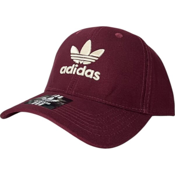 Gorra Adidas Bordo con Blanco