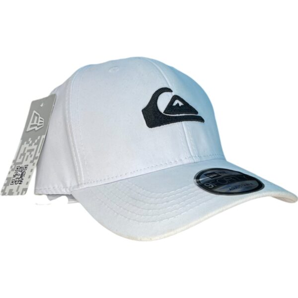 Gorra Quiksilver Blanca con Negro - Imagen 2