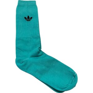 Medias Turquesas con logo Negro ADIDAS