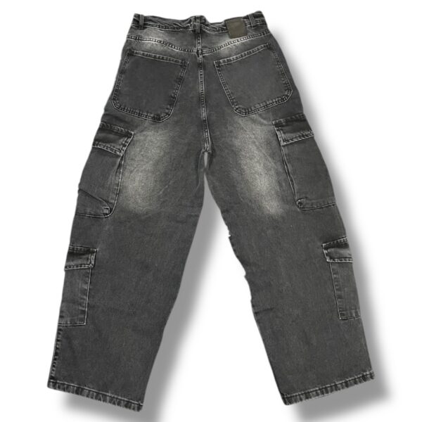 Jean Cargo Baggy Denim Washed Karma - Imagen 2