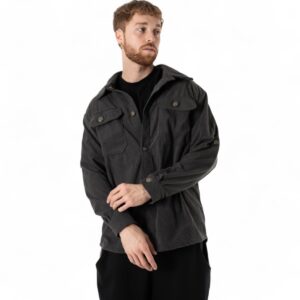 Camisaco Corderoy Gris