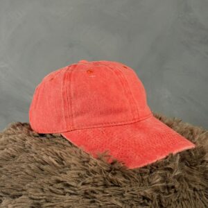 Gorra Vintage Stone Naranja
