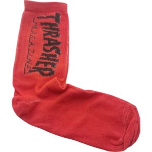 Medias Rojas con Negro Thrasher Magazine
