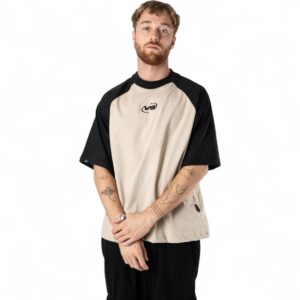 Remera Raglan Boxy VS Beige