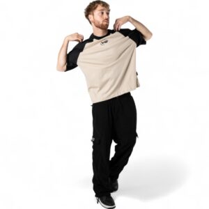 Remera Raglan Boxy VS Beige