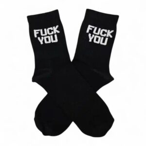 Medias Negras Fuck You