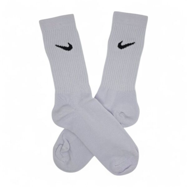 Medias Blancas Premium con pipa Negra NIKE