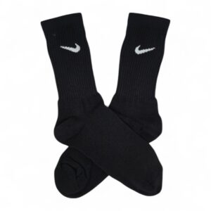 Medias Negras Premium con pipa blanca NIKE