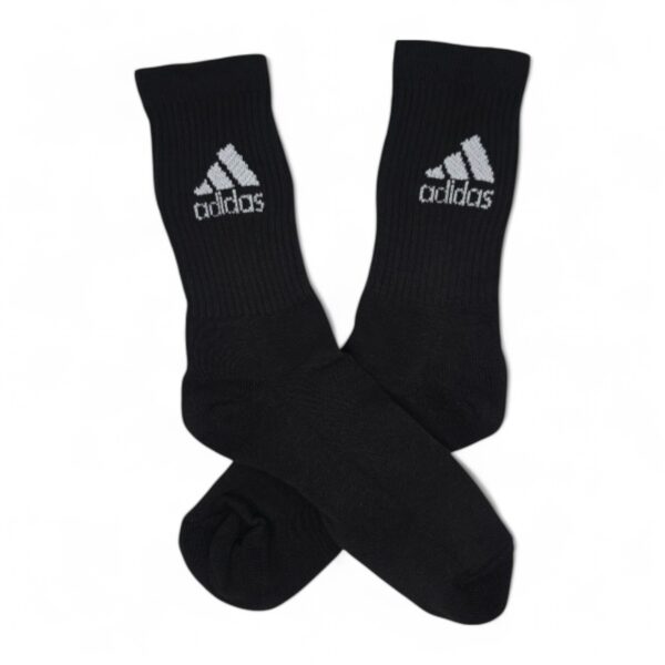Medias Negras Premium con logo blanco ADIDAS