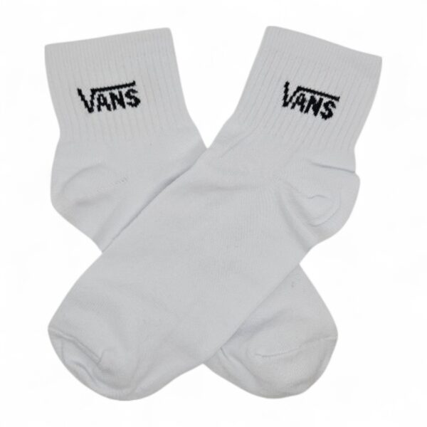 Medias Soquete Blancas Vans