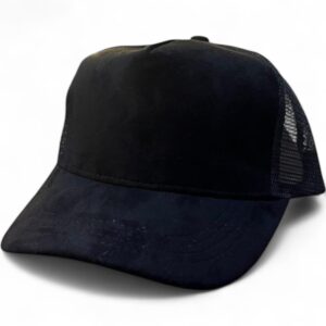 Gorra Gamuza Negra