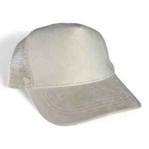 Gorra Gamuza Blanca