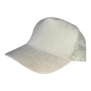 Gorra Gamuza Blanca