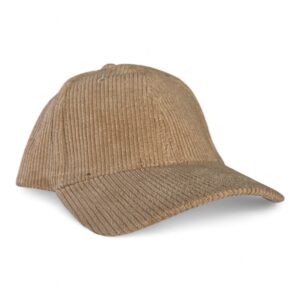 Gorra Corderoy Marrón Claro