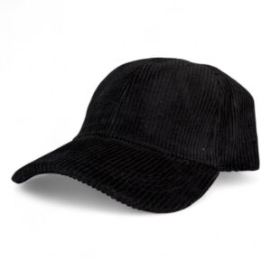 Gorra Corderoy Negra
