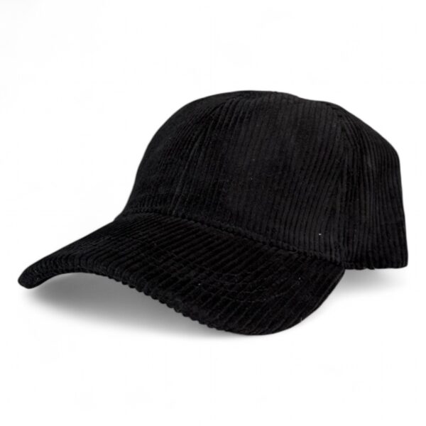 Gorra Corderoy Negra