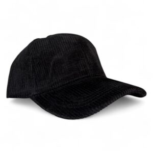 Gorra Corderoy Negra