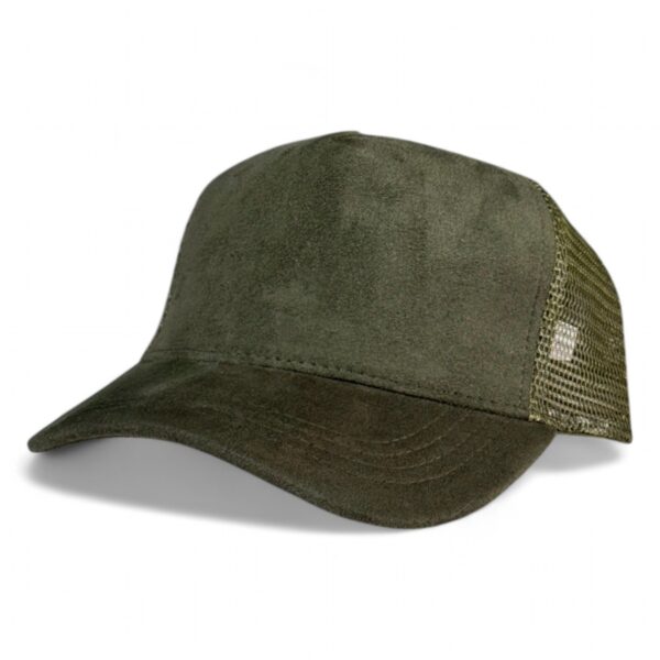 Gorra Gamuza Verde
