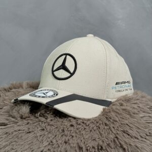 Gorra Mercedes-Benz Beige con Negro