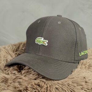 Gorra Lacoste Gris Oscuro