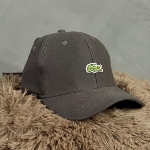 Gorra Lacoste Gris Oscuro