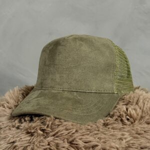 Gorra Gamuza Verde