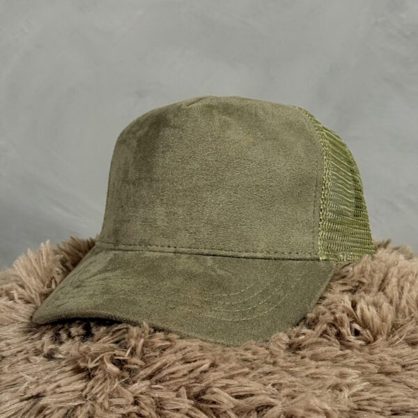 Gorra Gamuza Verde