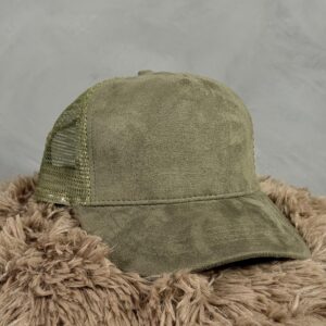 Gorra Gamuza Verde