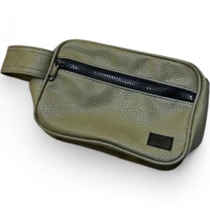 Necesser Verde Militar Ecocuero