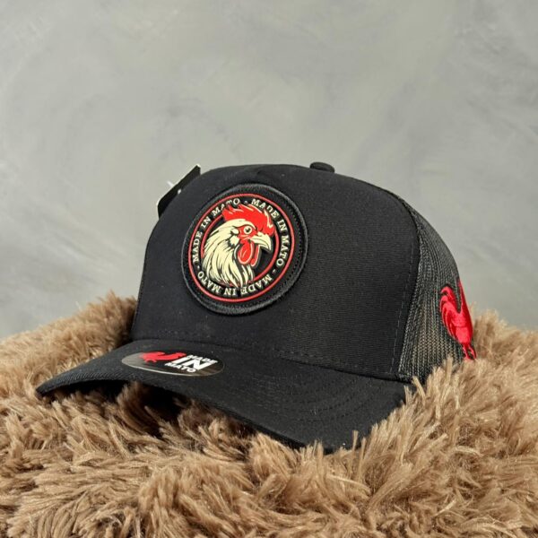 Gorra Mato Negra y Rojo