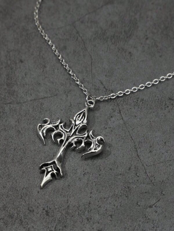 Collar Cruz en Llamas - Imagen 3