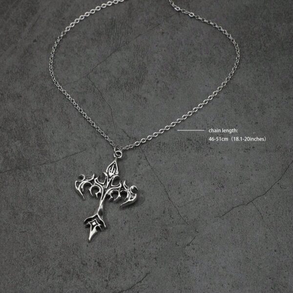 Collar Cruz en Llamas - Imagen 4