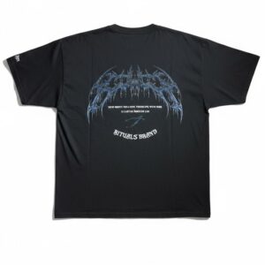 Remera Tribal Black Oversize Rituals